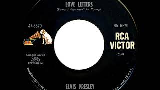 1966 HITS ARCHIVE: Love Letters - Elvis Presley (mono 45)