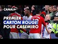 Le carton rouge de Casemiro - Man United / Crystal Palace - Premier League 2022-2023 (22ème journée)