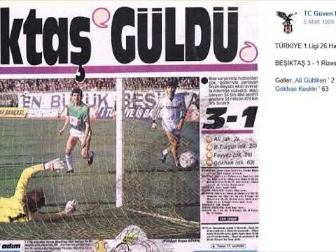 BEŞİKTAŞ 1987 ⚽ 88