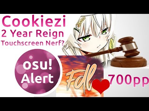 osu! Alert | Cookiezi's 2 Year of Reign! Touchscreen Nerf Incoming, Filsdelama 700pp + osu! Giveaway