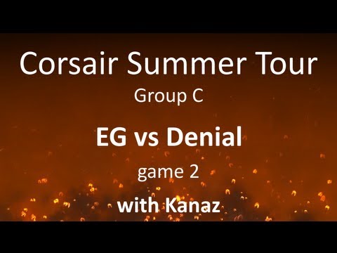 Dota 2 - Corsair Summer Tournament - Group C - EG vs Denial, game 2