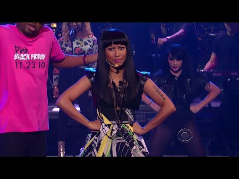 Nicki Minaj & Will.i.am - Check It Out (David Letterman 2010)