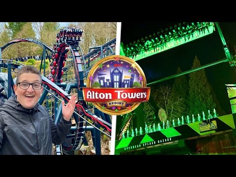 Alton Towers Vlog March 2025 - OPENING DAY!
