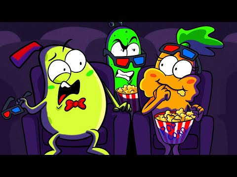 Funny Situations in the Cinema || Pear Couple Global