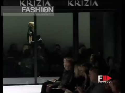 "Krizia Top" Autumn Winter 2001 2002 Milano 3 of 4 pret a porter by FashionChannel.mov