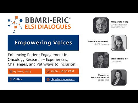 ELSI Dialogues - Empowering Voices: Enhancing Patient Engagement in Oncology Research