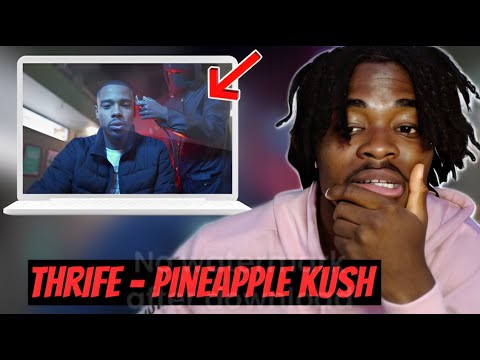 CANADIAN REACTS TO *Thrife - Pineapple Kush* (Prod.by HvonGucci) | REACTION