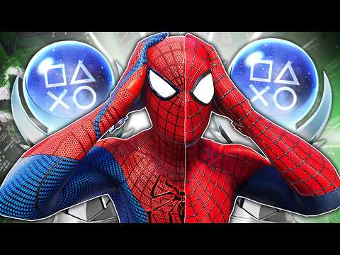 Can I Platinum The RAREST Spiderman Games?