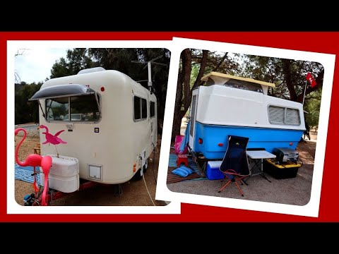 Vintage Fiberglass Trailers: Fiberstream & Hunter Compact II