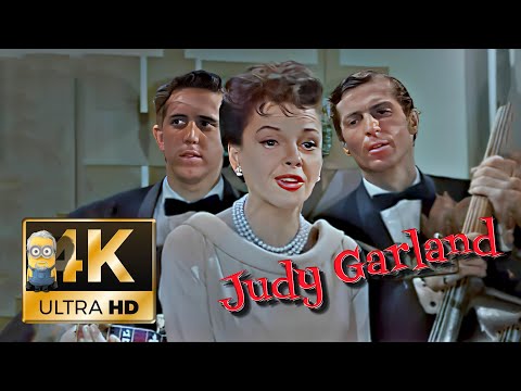Judy Garland AI 4K Colorized Enhanced - Somebody Touched Me 1963