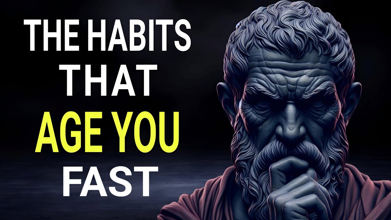 11 Bad Habits That Make You Age Faster! _ stoicism