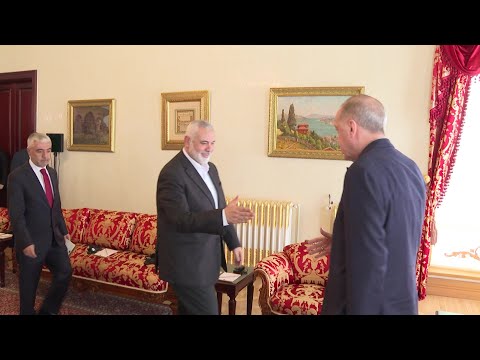 Video Thumbnail: Turkey's Erdogan receives Hamas leader Haniyeh in Istanbul | AFP