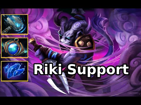 Funny Riki Support Invisible Meteor Hammer | Dota 2 New Meta Highlights 7.29