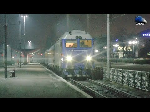 Jimmy 64-0944-0 & Mecanic Super Engineer in Gara Brașov Train Station - 11 February 2022