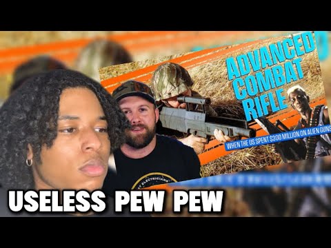 Advanced Combat Rifle Program | Americas 300 Million Sci Fi Arsenal | The Fat Electrician | REACTION