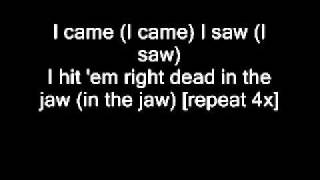 Get Back by ludacris w/lyrics on screen