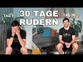 30 Tage Rudern So Verändert Sich Dein Körper AUGLETICS Rudergerät Test Erfahrung