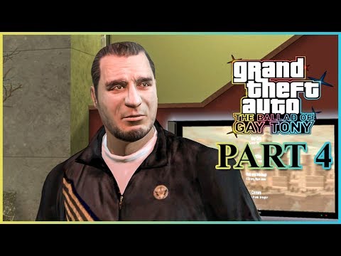 GTA 4 The Ballad of Gay Tony Gameplay Walkthrough Part 4 Mission Corner Kids and Sexy Time (PC HD)