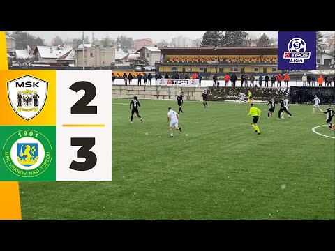 HIGHLIGHTS | MŠK Námestovo 2-3 MFK Vranov nad Topľou | TIPOS III. LIGA - 18. KOLO