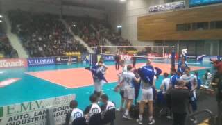 preview picture of video '20121212 champions league: Knack Roeselare - Zenit Kazan - introduction'