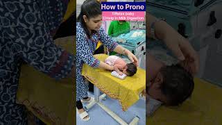 How to Prone Baby Relieve Colic #baby #newborn #youtubeshorts