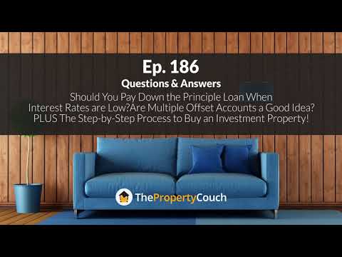 Ep. 186 | Q & A – Should You Pay Down the Principle Loan When Interest Rates are Low?