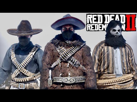 Red Dead Redemption 2 NEW Del Lobo RDR2 Outfits & Brutal Gameplay [Rockstar Editor Style]