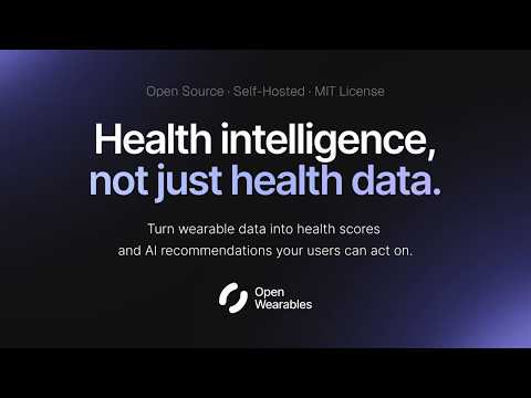 Open Wearables 공식 영상 미리보기