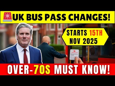 Regeländerung für Buspässe in Großbritannien 2025 – Was bedeutet das für über 70-Jährige?