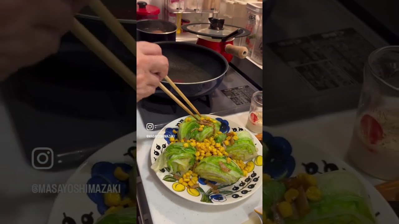 焼きレタス🥬サラダ