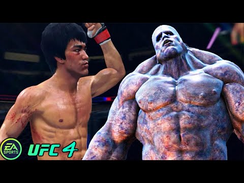 UFC 4 | Bruce Lee VS Atlas Titan |  EA SPORTS UFC 4