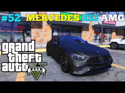 GTA 5 || UBER DRIVING IN MERCEDES AMG E53 || MERCEDES AMG E53 2022 || VS GAMING