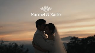 Karmel and Karlo's Wedding in Alphaland Chapel, Baguio City