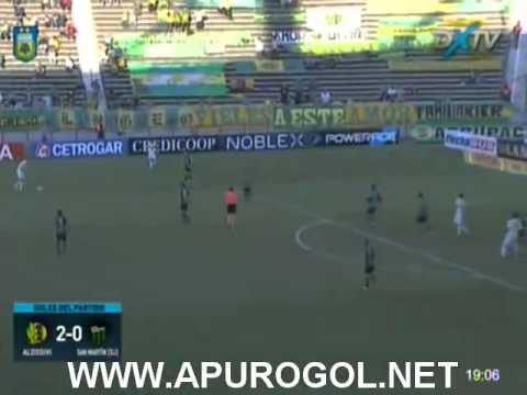 Aldosivi vs San Martín de San Juan (2-0) Primera División 2015 Fecha 22