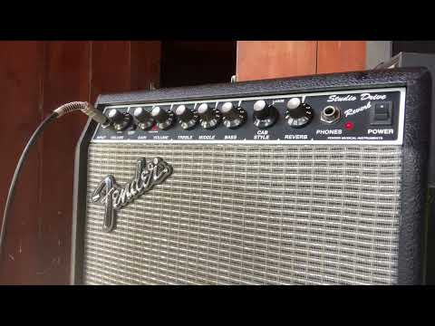 For Sale!! Rare Fender Studio Drive Reverb SDR-15CE 90s Excellent Condition image 9