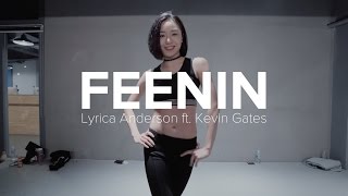 Feenin - Lyrica Anderson ft. Kevin Gates / May J Lee Choreography