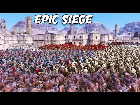UEBS KING OF THE HILL!  Epic City Battle FFA Ultimate Epic Battle Simulator