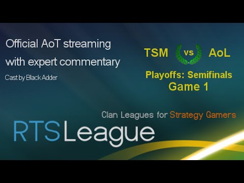 TSM vs. AoL, Game 1 - Age of Mythology: The Titans Clan League, Season 25 - Semifinals