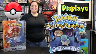 Vintage Pokemon Video Game Store Display Standees! More displays added to the collection!