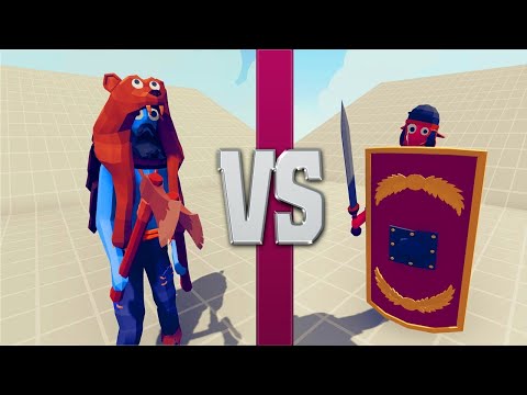 50X PRAETORIAN GUARD VS 100X SUEBI UNITS TOTAL WAR - Totally Accurate Battle Simulator TABS