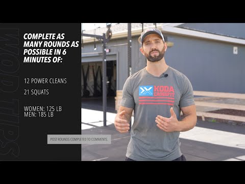 Power Clean Air Squat Tips: CrossFit WOD 220709