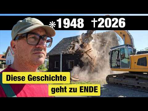 Der langsame Abschied eines Hauses...