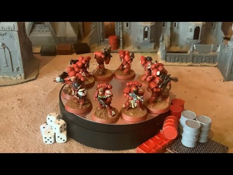 Warhammer 40k Blood angels army showcase 2021