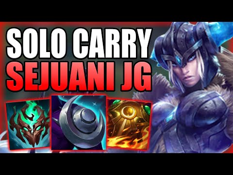 THIS IS HOW SEJUANI JUNGLE IS ABLE TO SOLO CARRY GAMES! - Gameplay Guide League of Legends