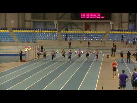 Jordi & Sam 60m sprint PK Indoor Gent 2018 Finale Senior Heren