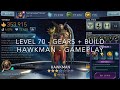 *3STARS * HAWKMAN GAMEPLAY - L70 GEARS + BUILD | PREMIUM + WINGS OF JUSTICE PASS |Injustice 2 Mobile