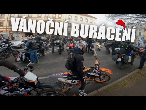 VÁNOČNÍ BURÁCENÍ HODONÍN 2025! 4K