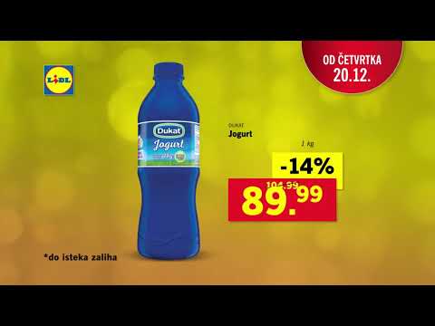 Nedelja brendova u Lidlu od 20.12.2018.