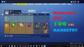 Miniaturka - Fortnite Wbijamy 100 lvl karnetu! (Sezon 6) i Gierki z widzami , Darmowy taniec | Road to 1900subów