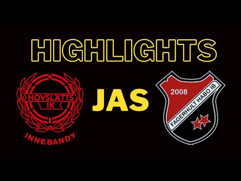 Highlights JAS Hovslätt - Fagerhult (Innebandy/Floorball)